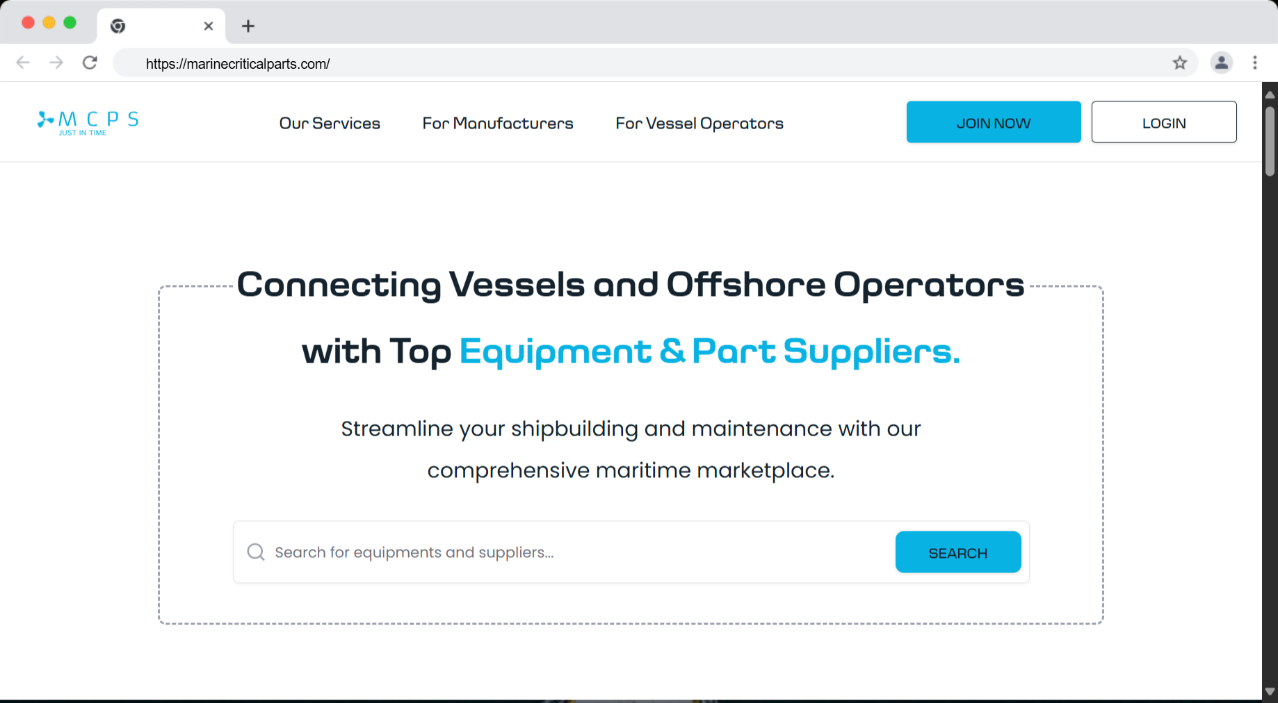 Marine Critical Parts Supply (MCPS)